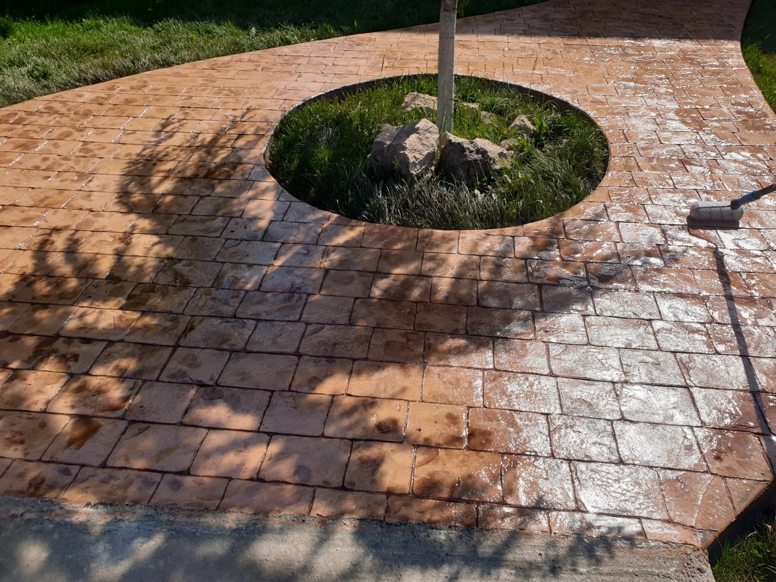 Beton amprentat 15
