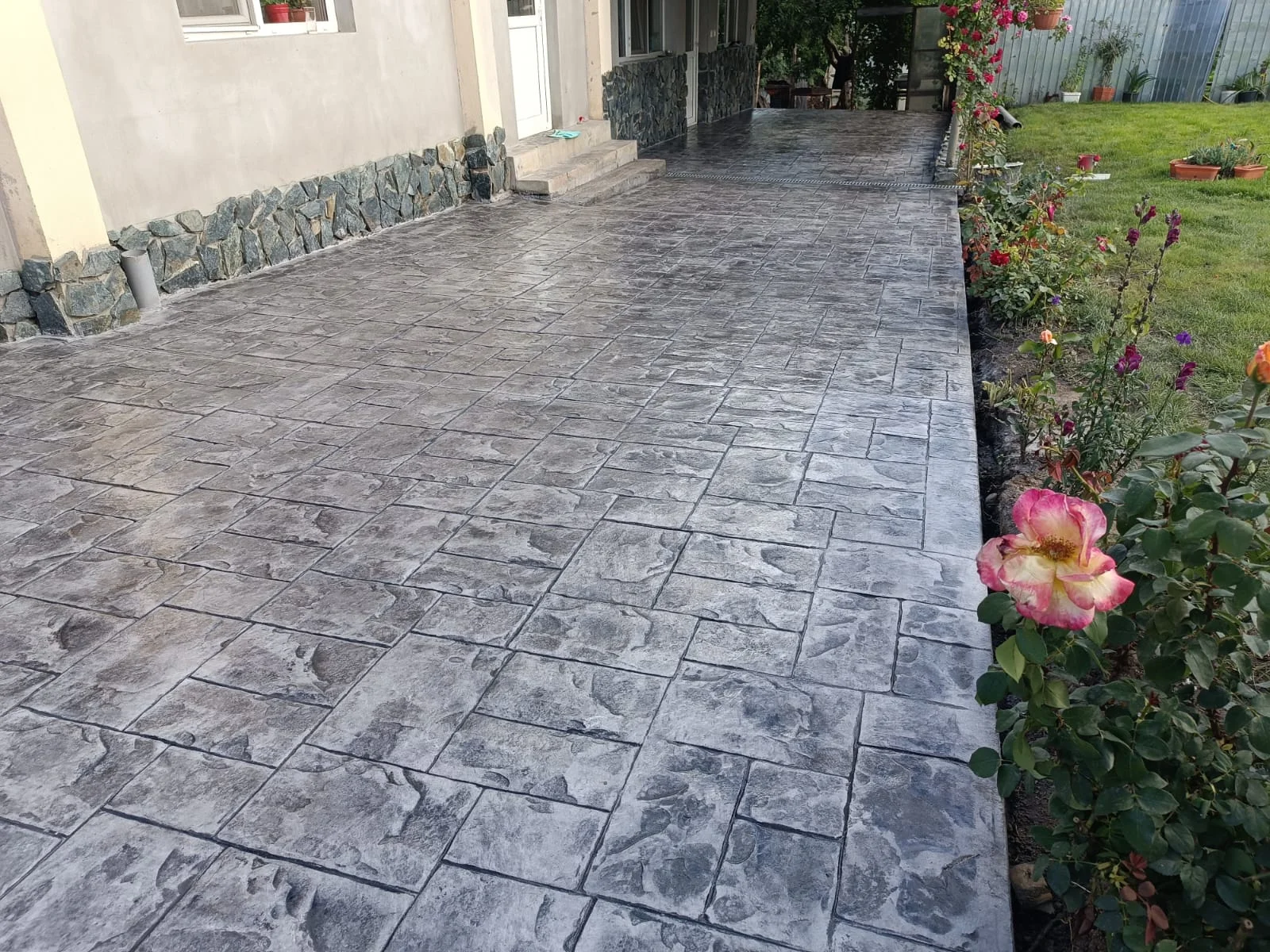Beton amprentat 16