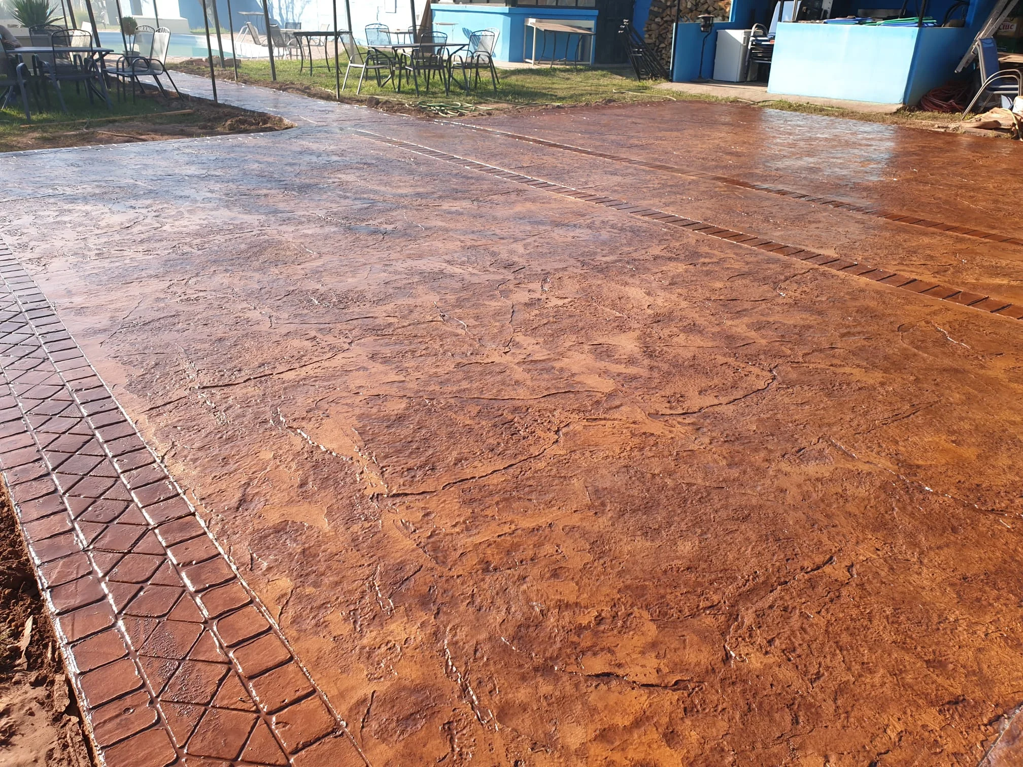 Beton amprentat 31